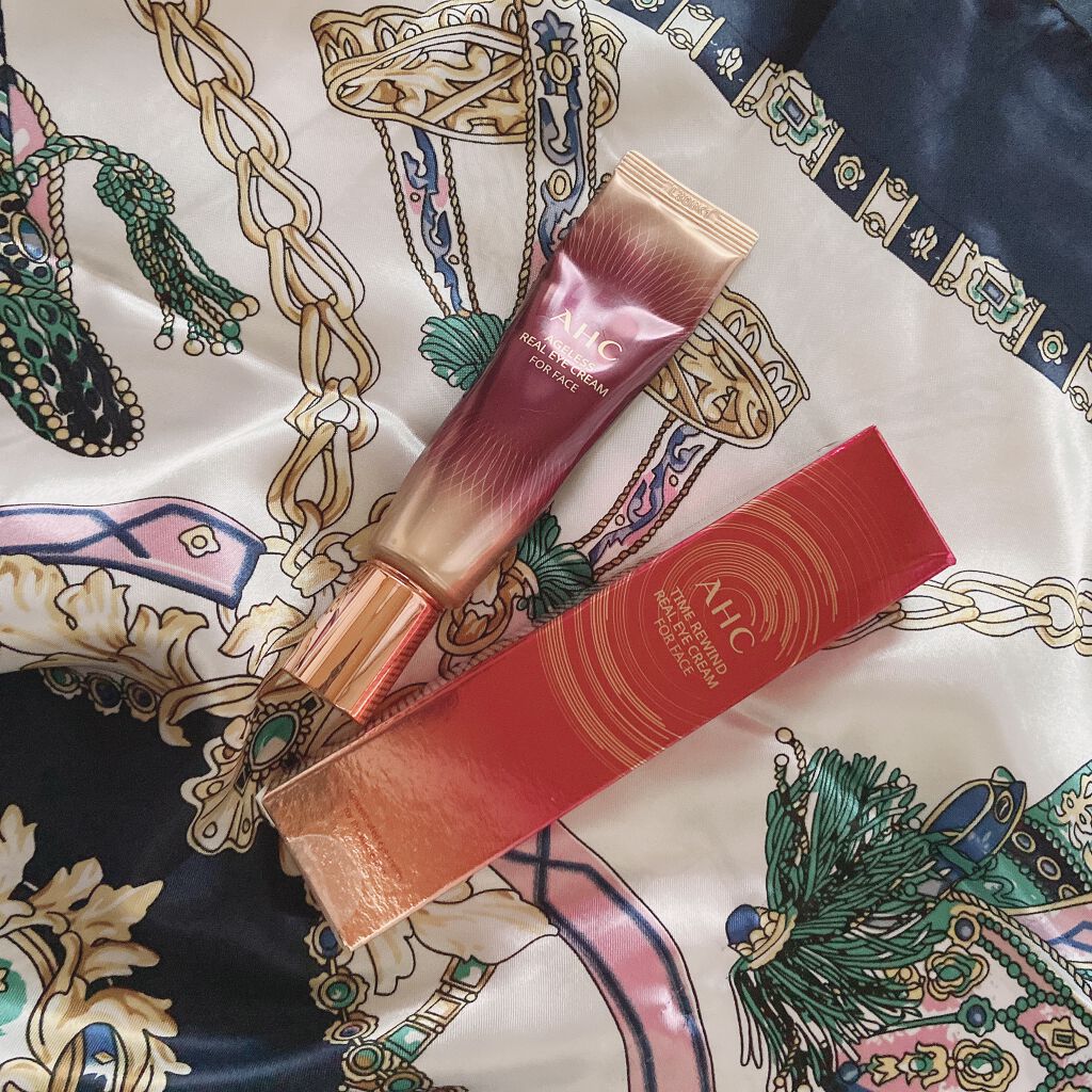 エイジレス リアル アイクリーム フォーフェイス/AHC/アイケア・アイクリームを使ったクチコミ（1枚目）