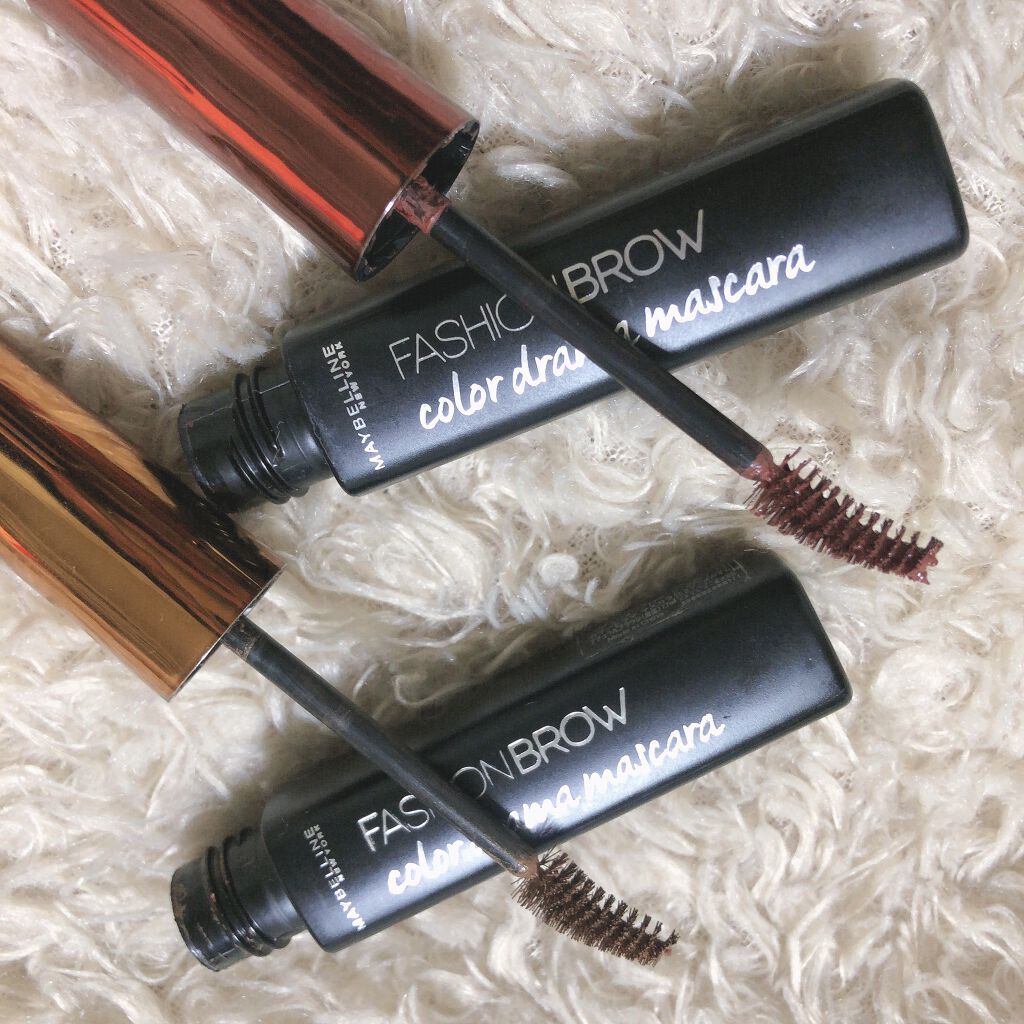 ファッションブロウ カラードラマ マスカラ/MAYBELLINE NEW YORK/眉マスカラを使ったクチコミ（3枚目）