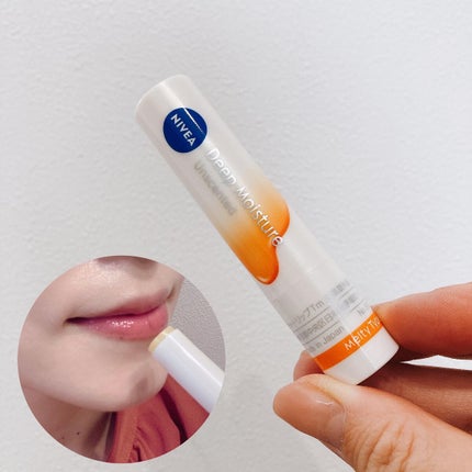 ニベア ディープモイスチャーリップ メルティタイプ/ニベア/リップクリームを使ったクチコミ(5枚目)