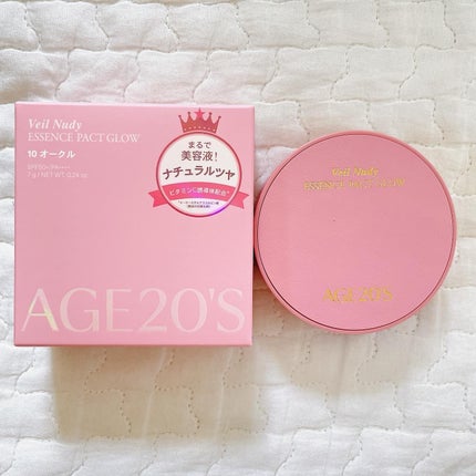 ヴェールヌーディ エッセンスパクトグロウ/AGE20’s/クリーム・エマルジョンファンデーションを使ったクチコミ(1枚目)