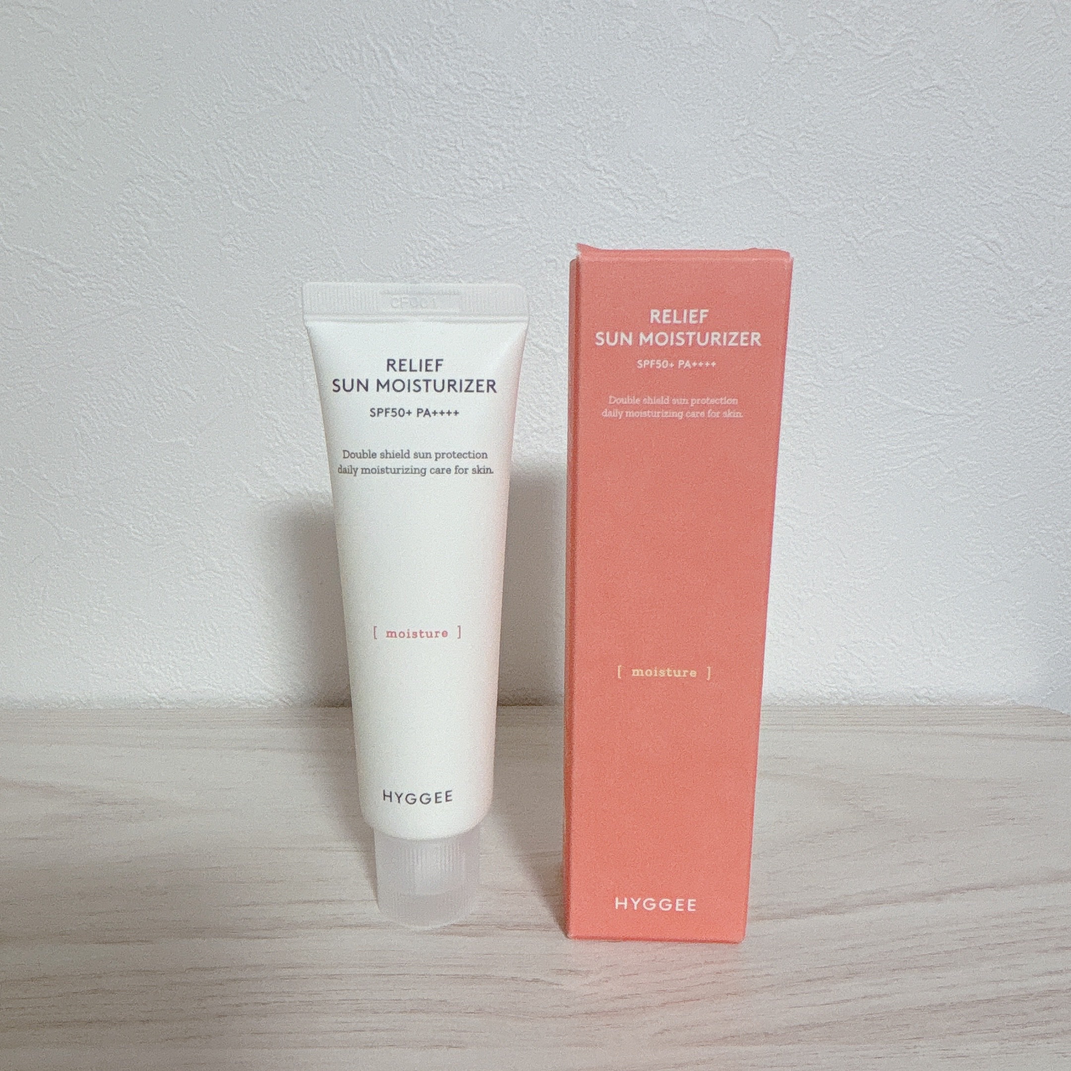 リリーフサンモイスチャライザー/HYGGEE/化粧下地を使ったクチコミ（2枚目）