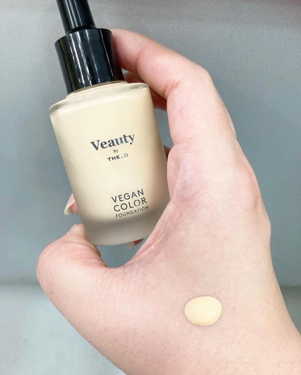 ヴィーガン カラーファンデーション/Veauty by THE_B/リキッドファンデーションを使ったクチコミ(4枚目)