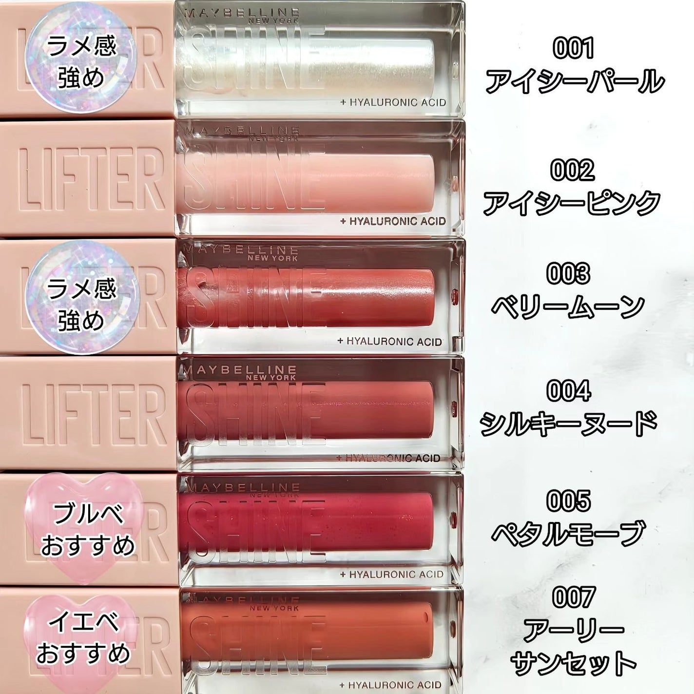 リフターシャイン/MAYBELLINE NEW YORK/リップグロスを使ったクチコミ(3枚目)