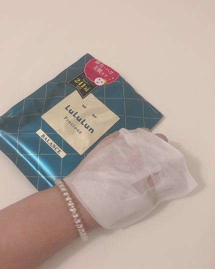 ルルルンプレシャス GREEN(バランス)【旧】/ルルルン/シートマスク・パックを使ったクチコミ(4枚目)