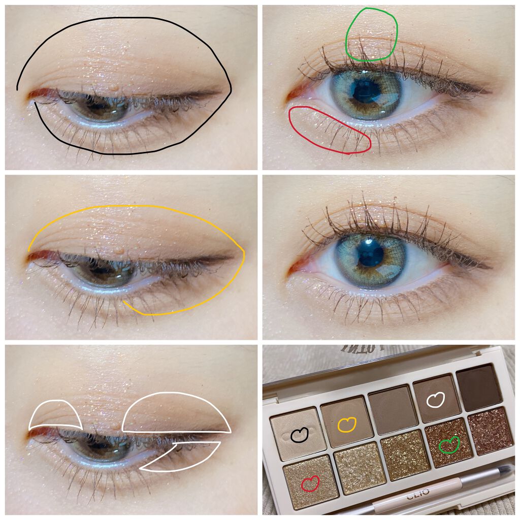 プロ アイ パレット/CLIO/アイシャドウパレットを使ったクチコミ(3枚目)