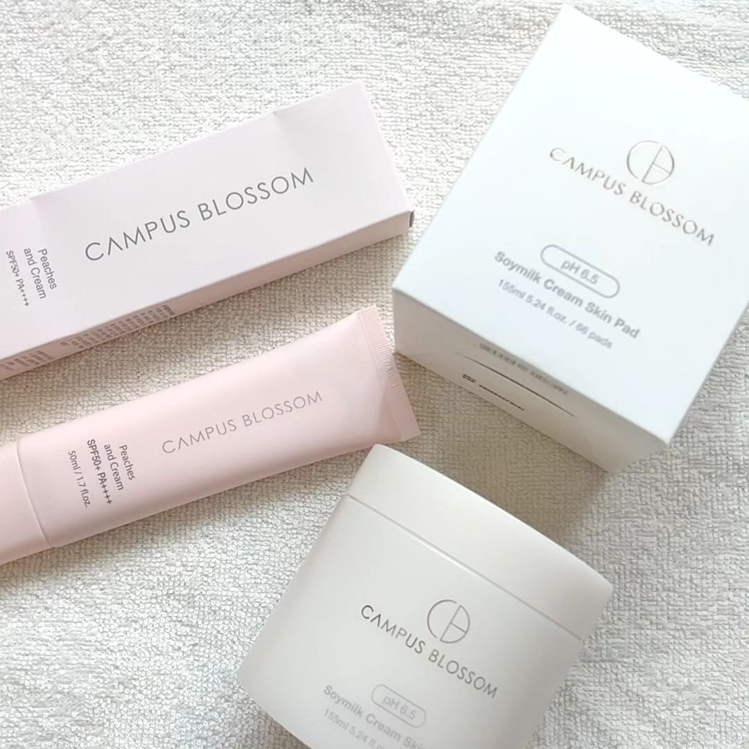 ピーチ&クリームトーンアップ サンスクリーン/CAMPUS BLOSSOM/化粧下地を使ったクチコミ（1枚目）