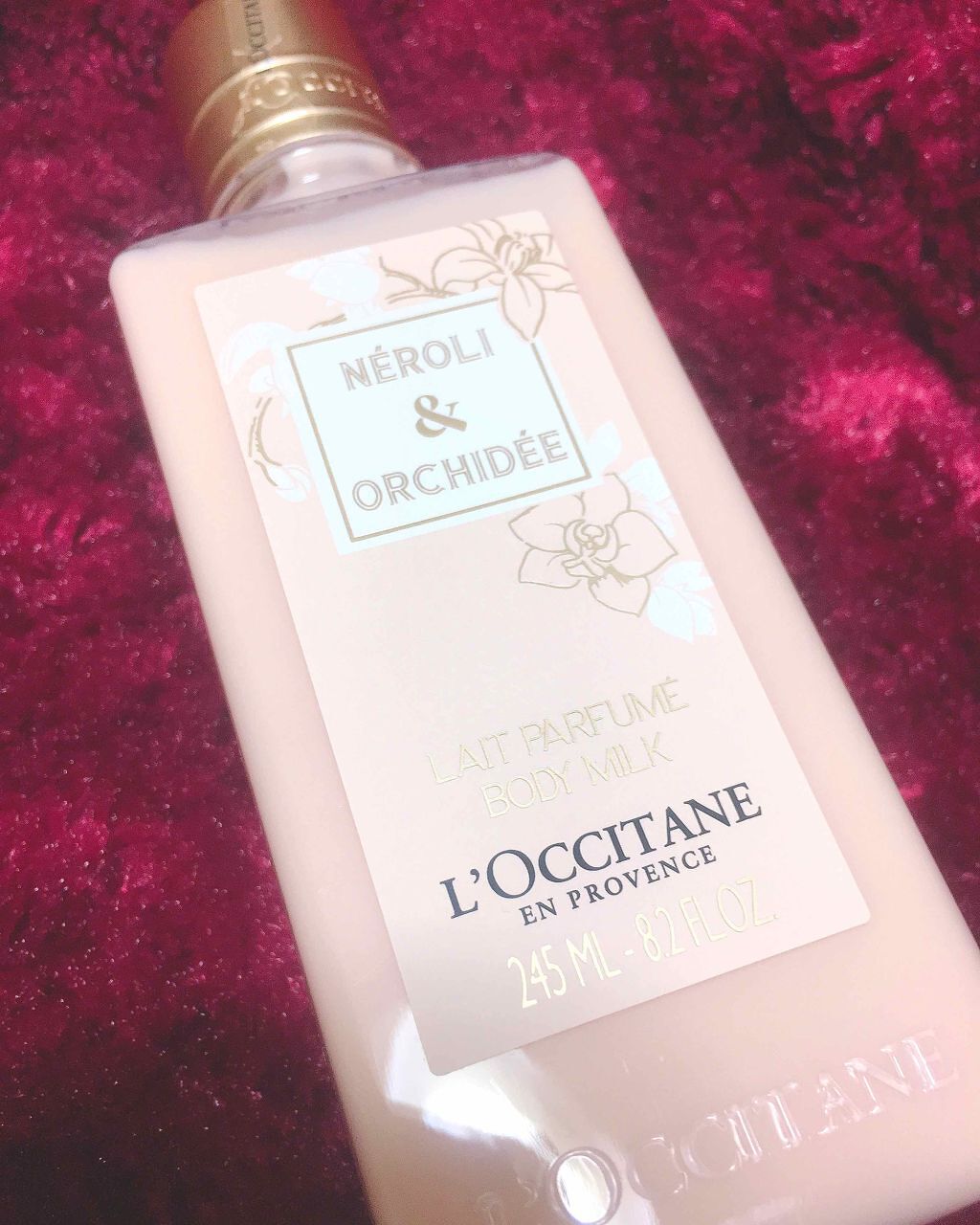 オーキデ パフュームモイストミルク/L'OCCITANE/ボディミルクを使ったクチコミ（1枚目）