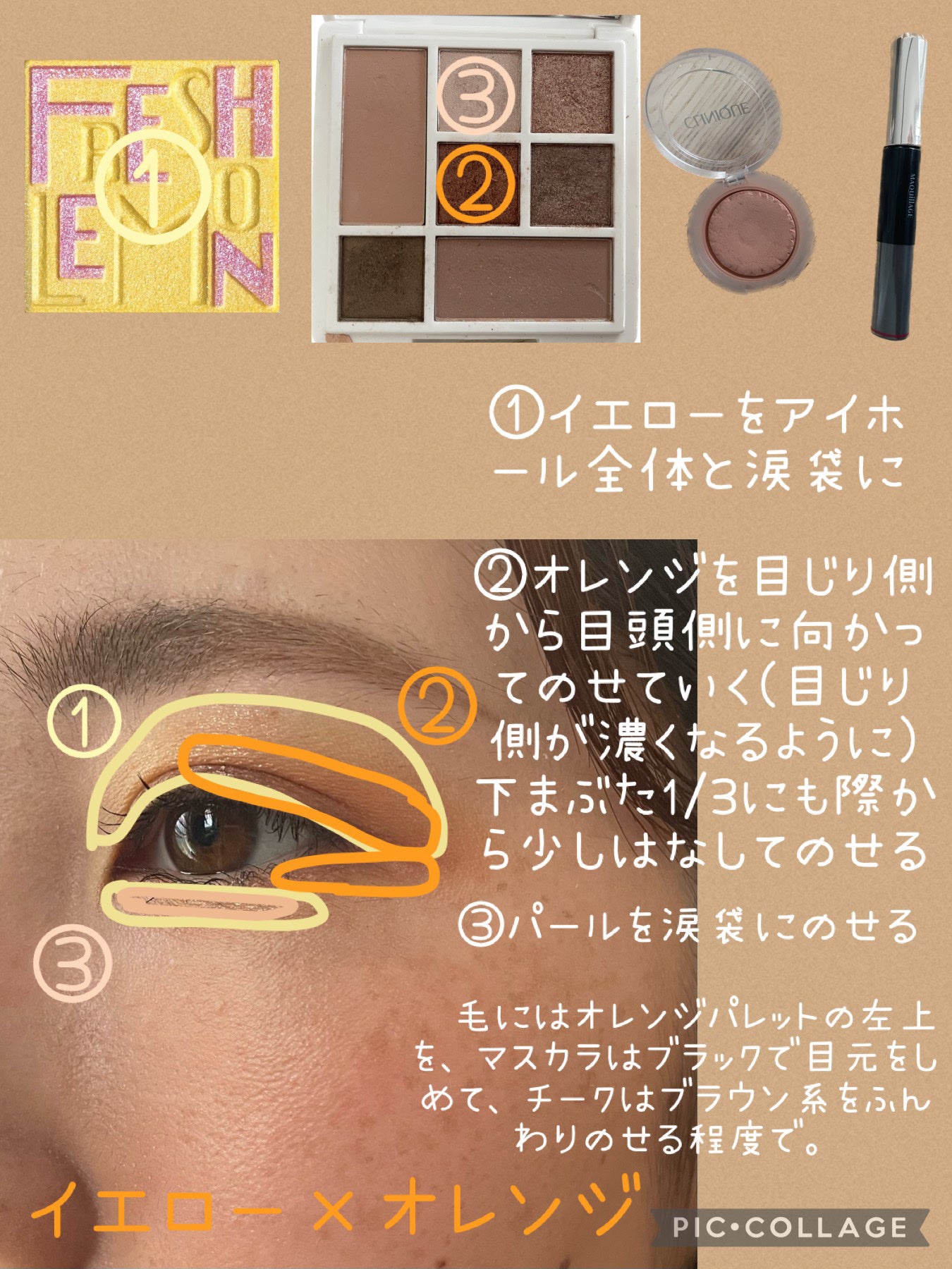 カラーリングアイブロウ/ヘビーローテーション/眉マスカラを使ったクチコミ(2枚目)