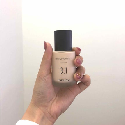 マイファンデーション/innisfree/リキッドファンデーションを使ったクチコミ(1枚目)