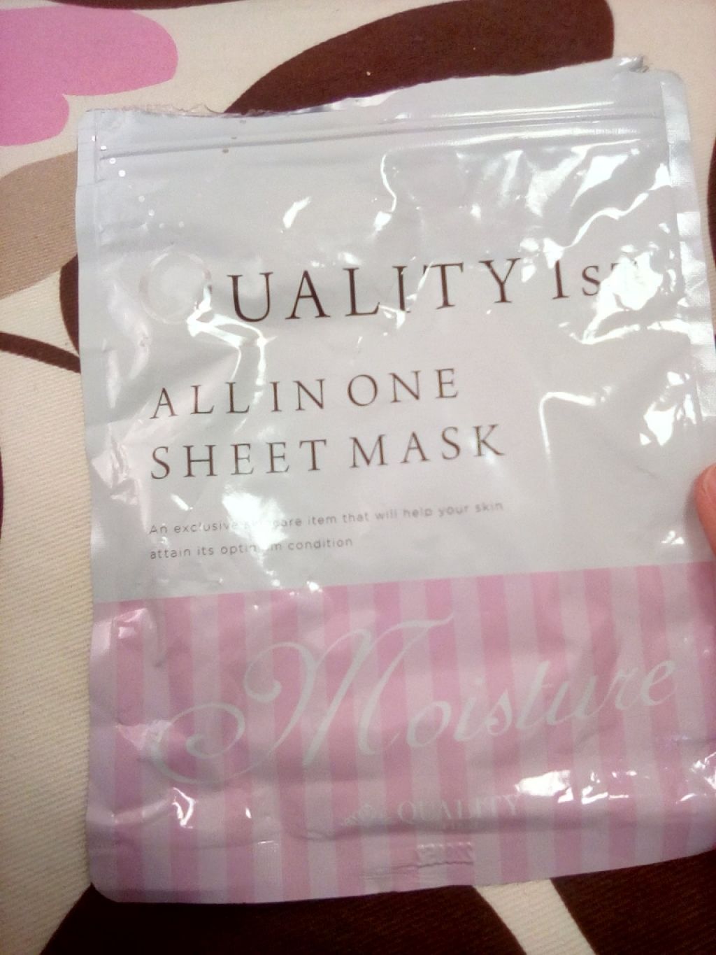 オールインワンシートマスク モイストEX/クオリティファースト/シートマスク・パックを使ったクチコミ(1枚目)