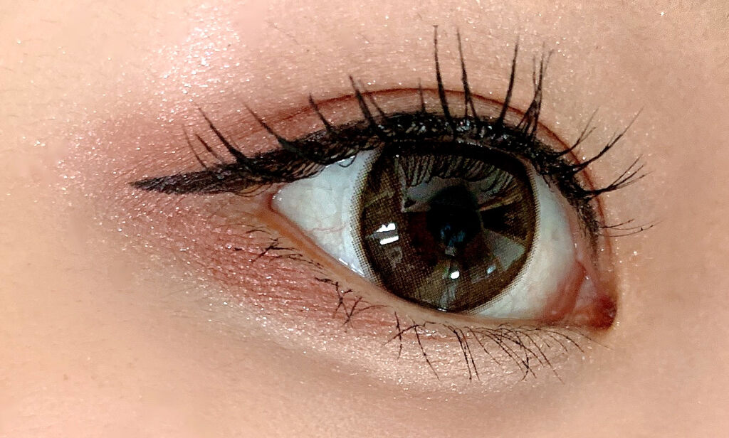 CMBパウダーアイシャドウ/セリア/単色アイシャドウを使ったクチコミ（3枚目）