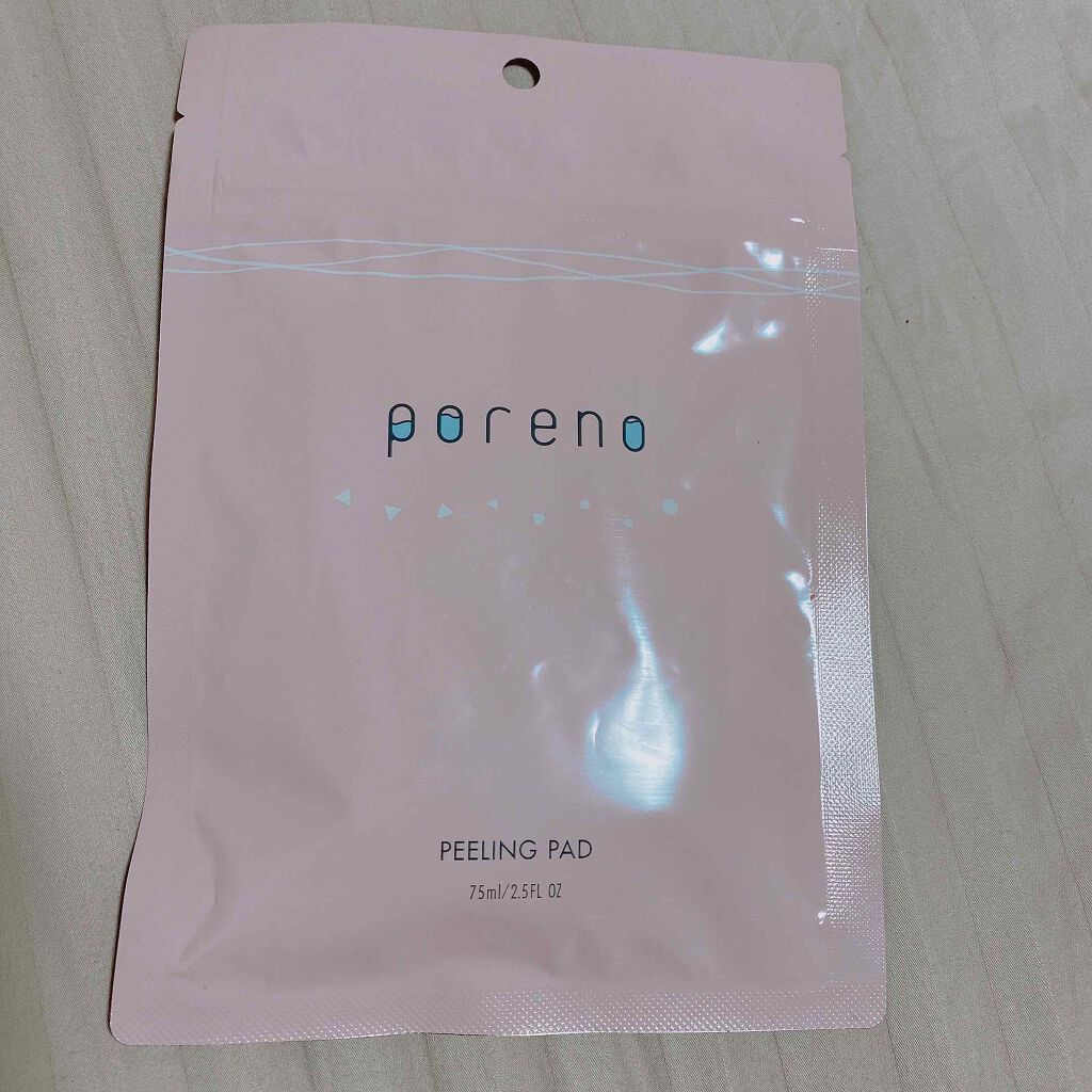 ピーリングパッド ポアノ/ウツクシア/トナーパッドを使ったクチコミ（1枚目）