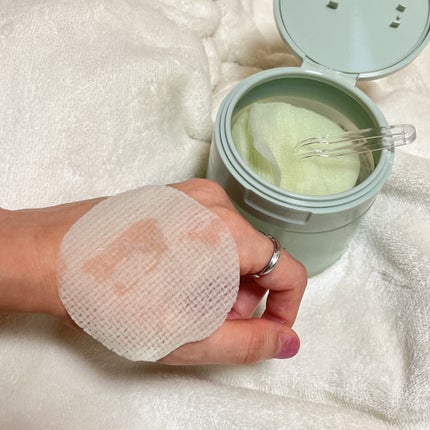 緑米バイオーム™トーンアップ毛穴トナーパッド/Dr.Bio/トナーパッドを使ったクチコミ(2枚目)