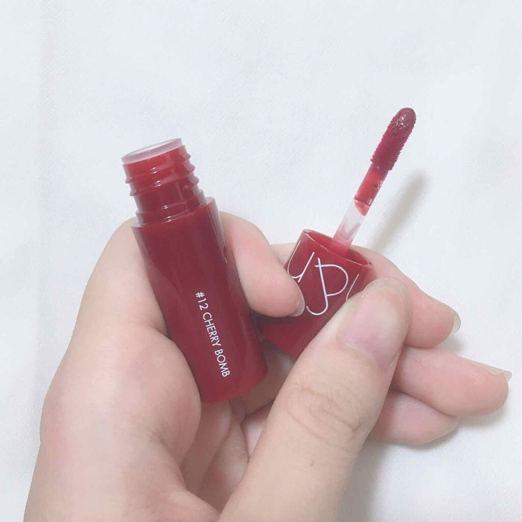 ベストティントエディション ミニリップキット/rom&nd/リップティントを使ったクチコミ（3枚目）