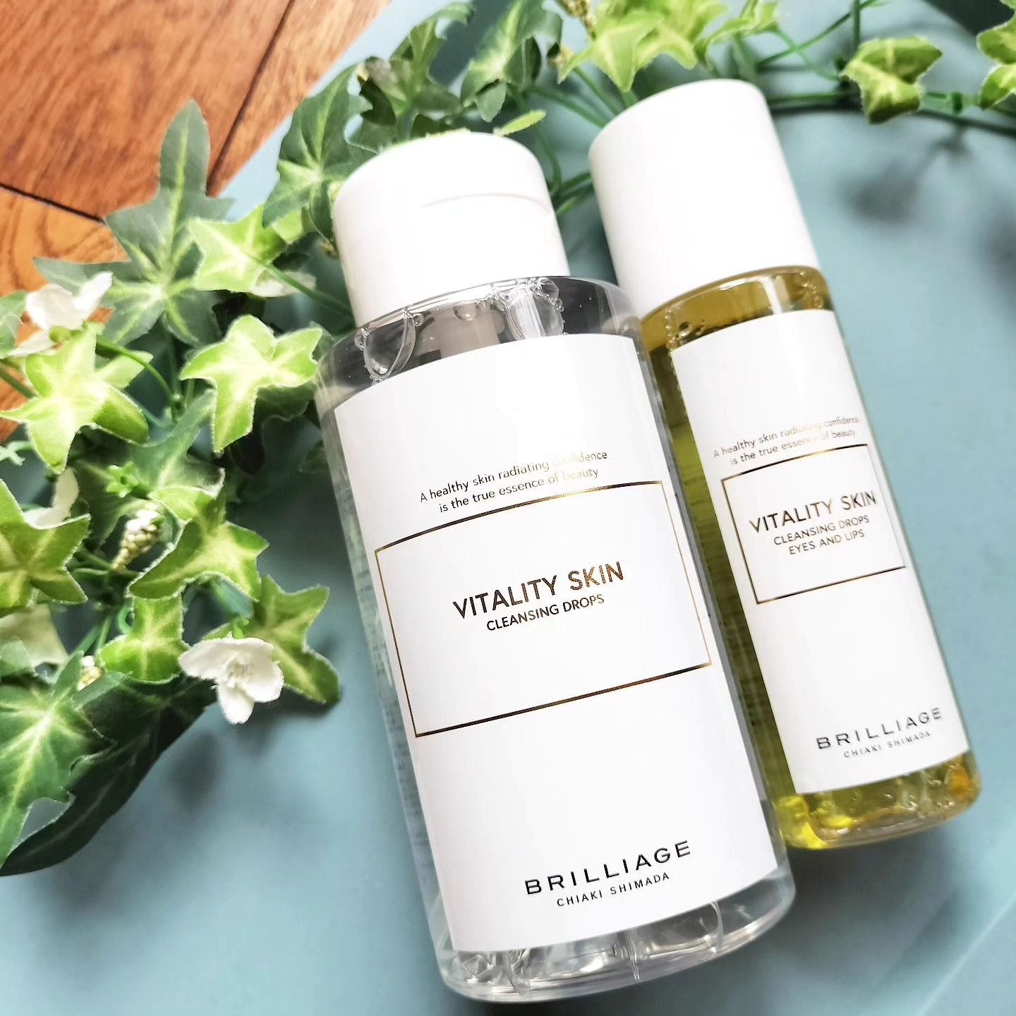 バイタリティ スキン クレンジングドロップス (クレンジングウォーター)/ブリリアージュ/クレンジングウォーターを使ったクチコミ（1枚目）