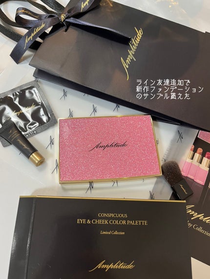 コンスピキュアス アイ&チークカラーパレット リミテッドコレクション a/Amplitude/アイシャドウパレットを使ったクチコミ(3枚目)