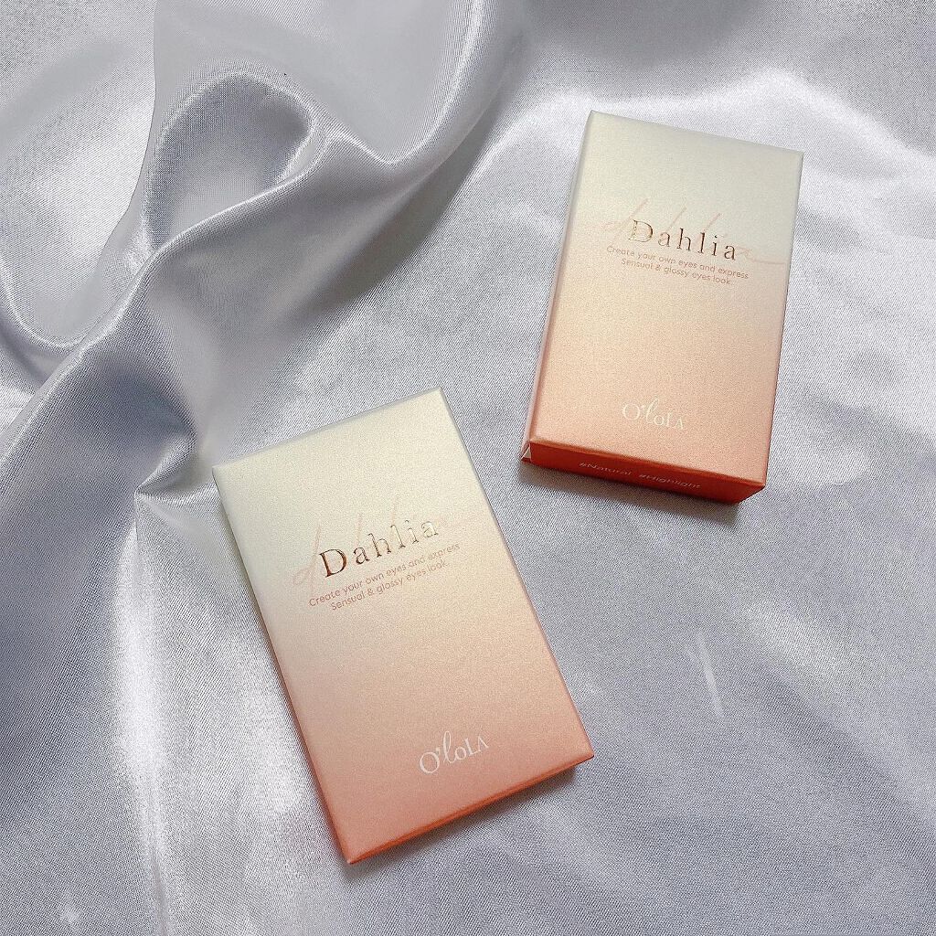 ダリアブラウンマンスリー (DAHLIA BROWN monthly)/OLOLA/1ヶ月(1MONTH)カラコンを使ったクチコミ(2枚目)