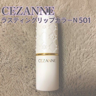 ラスティング リップカラーN/CEZANNE/口紅を使ったクチコミ（1枚目）