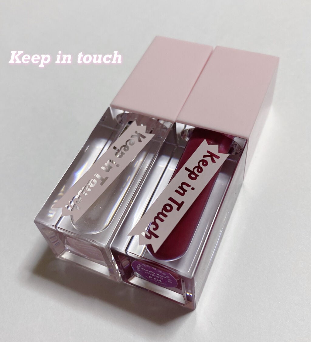 ジェリー リップ プランパー ティント/Keep in Touch/リッププランパーを使ったクチコミ(1枚目)