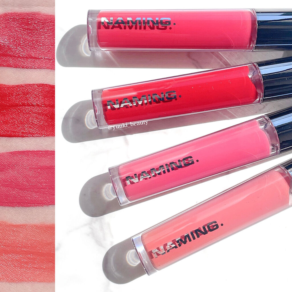 ソフトタッチリップティント/NAMING./リップティントを使ったクチコミ（3枚目）