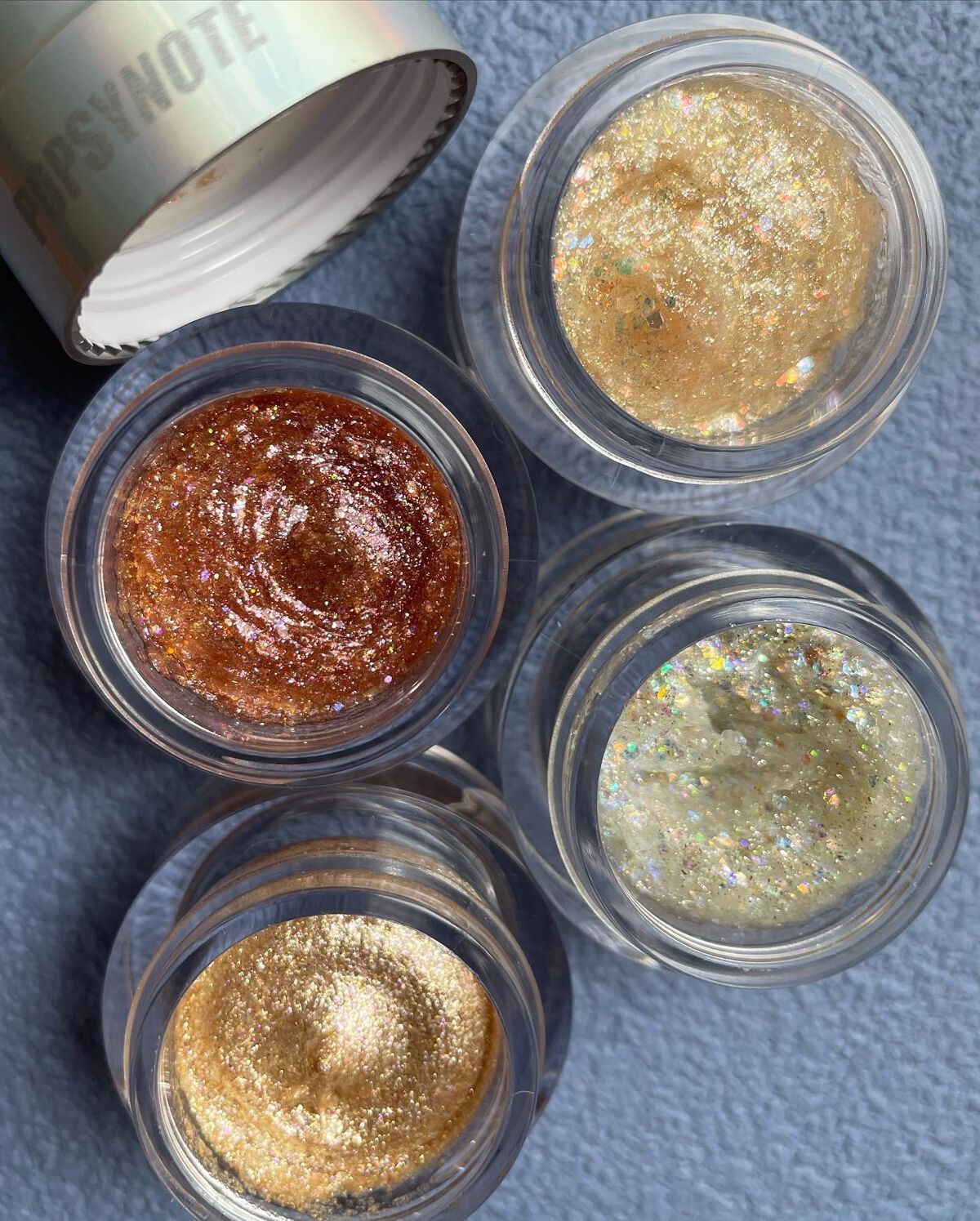 シャイラスティンググリッタージェル ムーンストーンスプリンター/POPSY NOTE/グリッターを使ったクチコミ（2枚目）