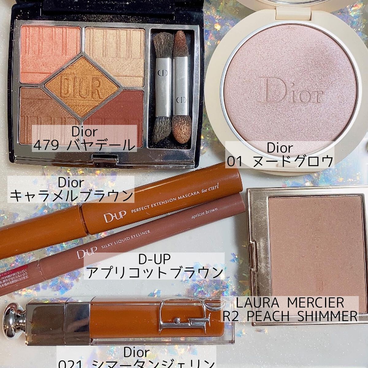 Joe on LIPS 「昨日のメイク。新しく買ったマキシマイザーのオレンジが使いたくて..」(1枚目)