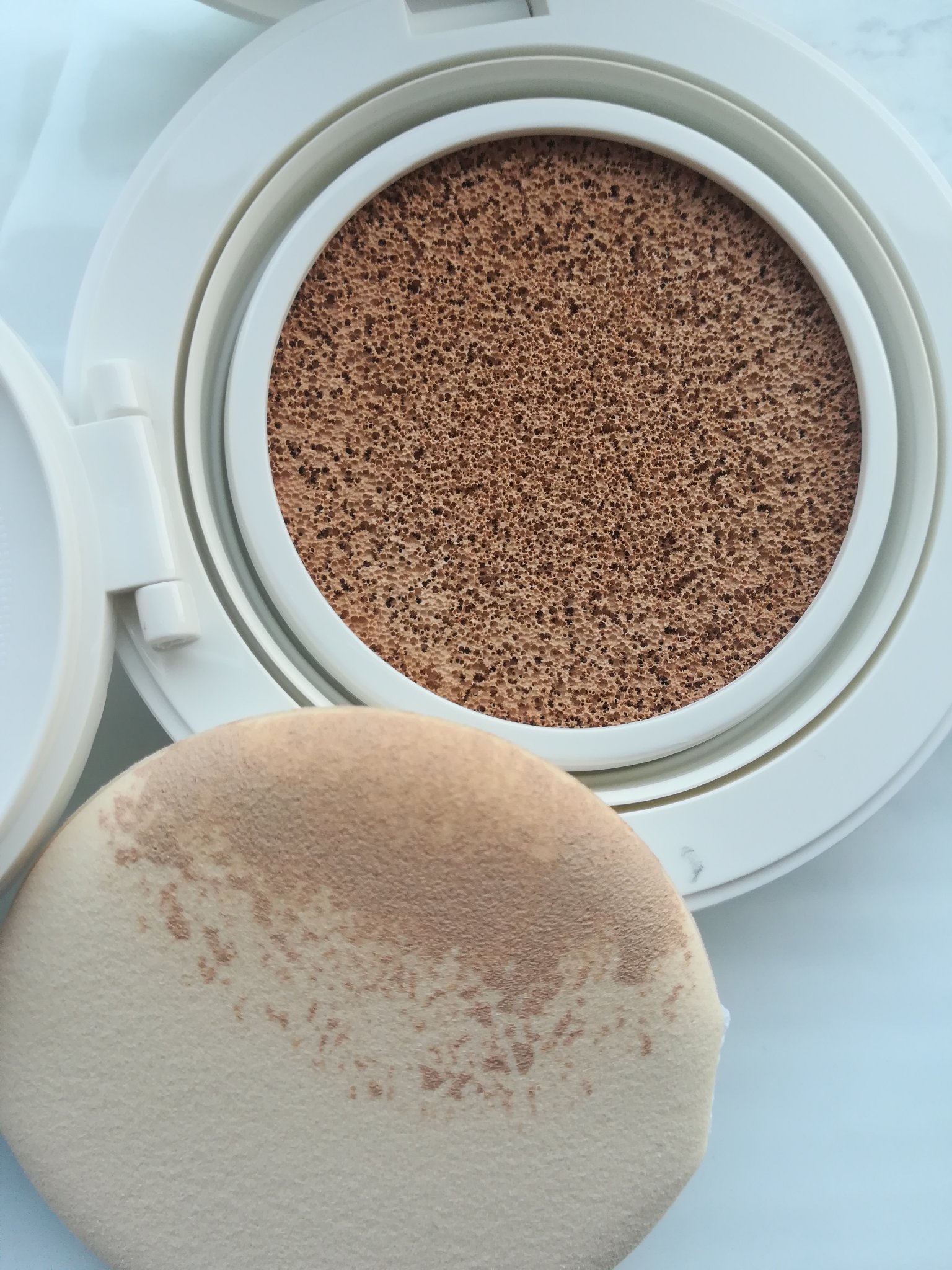 薬用 リンクルホワイト クッションBB/ONLY MINERALS/クッションファンデーションを使ったクチコミ（3枚目）