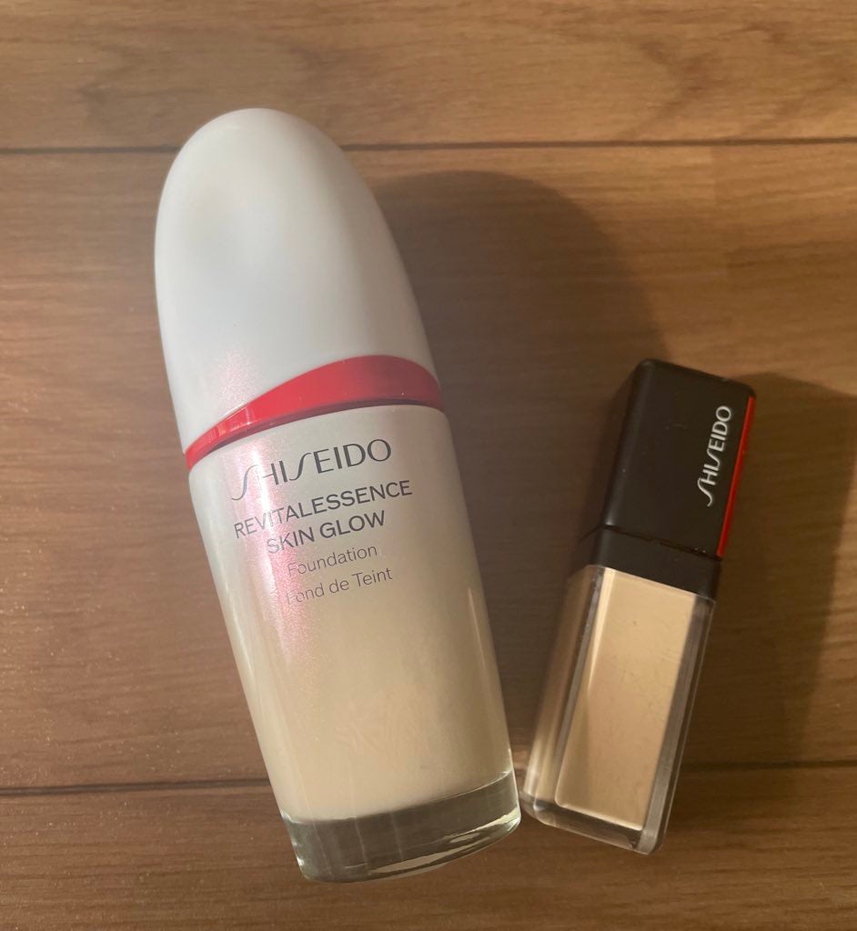 エッセンス スキングロウ ファンデーション/SHISEIDO/リキッドファンデーションを使ったクチコミ(2枚目)