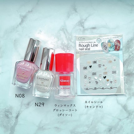 カラフルネイルズ/キャンメイク/マニキュアを使ったクチコミ(7枚目)