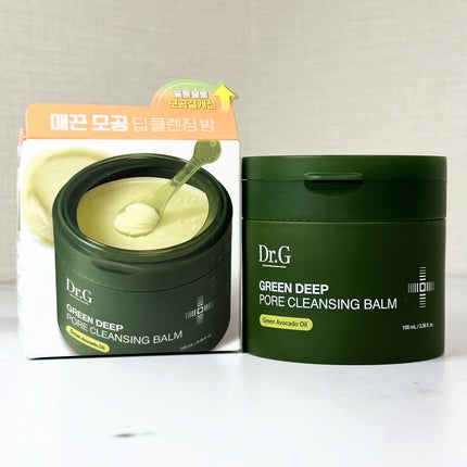 グリーンディープポアクレンジングバーム/Dr.G/クレンジングバームを使ったクチコミ(6枚目)