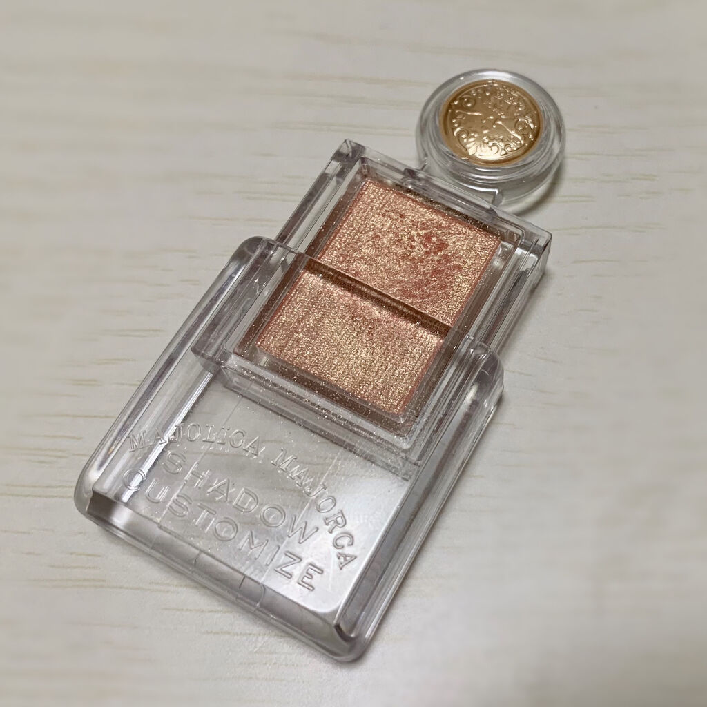 シャドーカスタマイズ/MAJOLICA MAJORCA/単色アイシャドウを使ったクチコミ（2枚目）