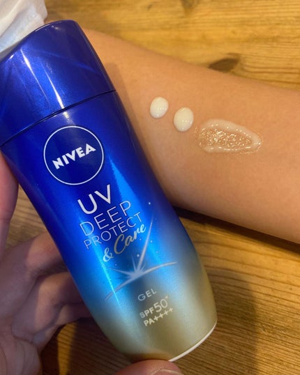 ニベアUV ディープ プロテクト&ケア ジェル/ニベア/日焼け止めジェルを使ったクチコミ(4枚目)