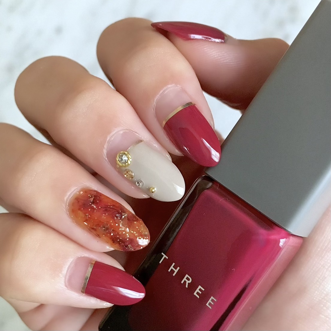 ネイルカラー ヌード/kure bazaar/マニキュアを使ったクチコミ（1枚目）