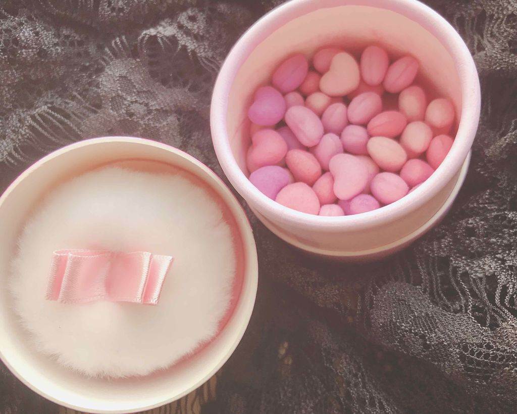 ローリングハートボールチーク/MISSHA/パウダーチークを使ったクチコミ（2枚目）