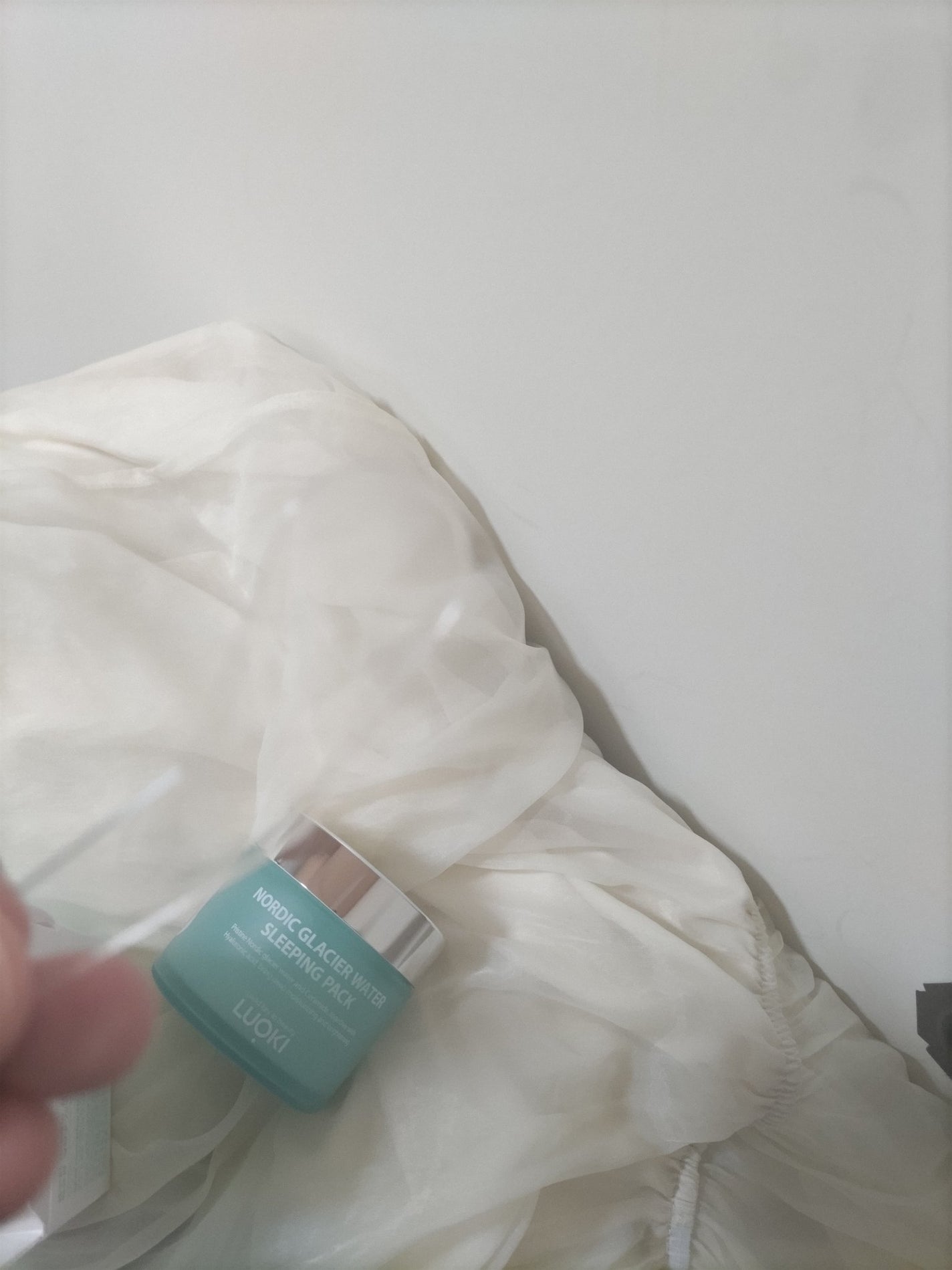 ノルディック氷河水スリーピングパック/LUOKI/フェイスクリームを使ったクチコミ(2枚目)