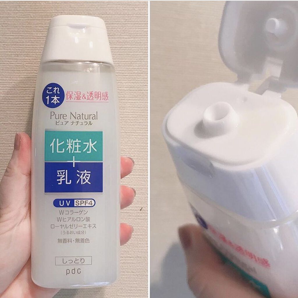 ピュア ナチュラル エッセンスローション ＵＶ/pdc/オールインワン化粧品を使ったクチコミ（2枚目）