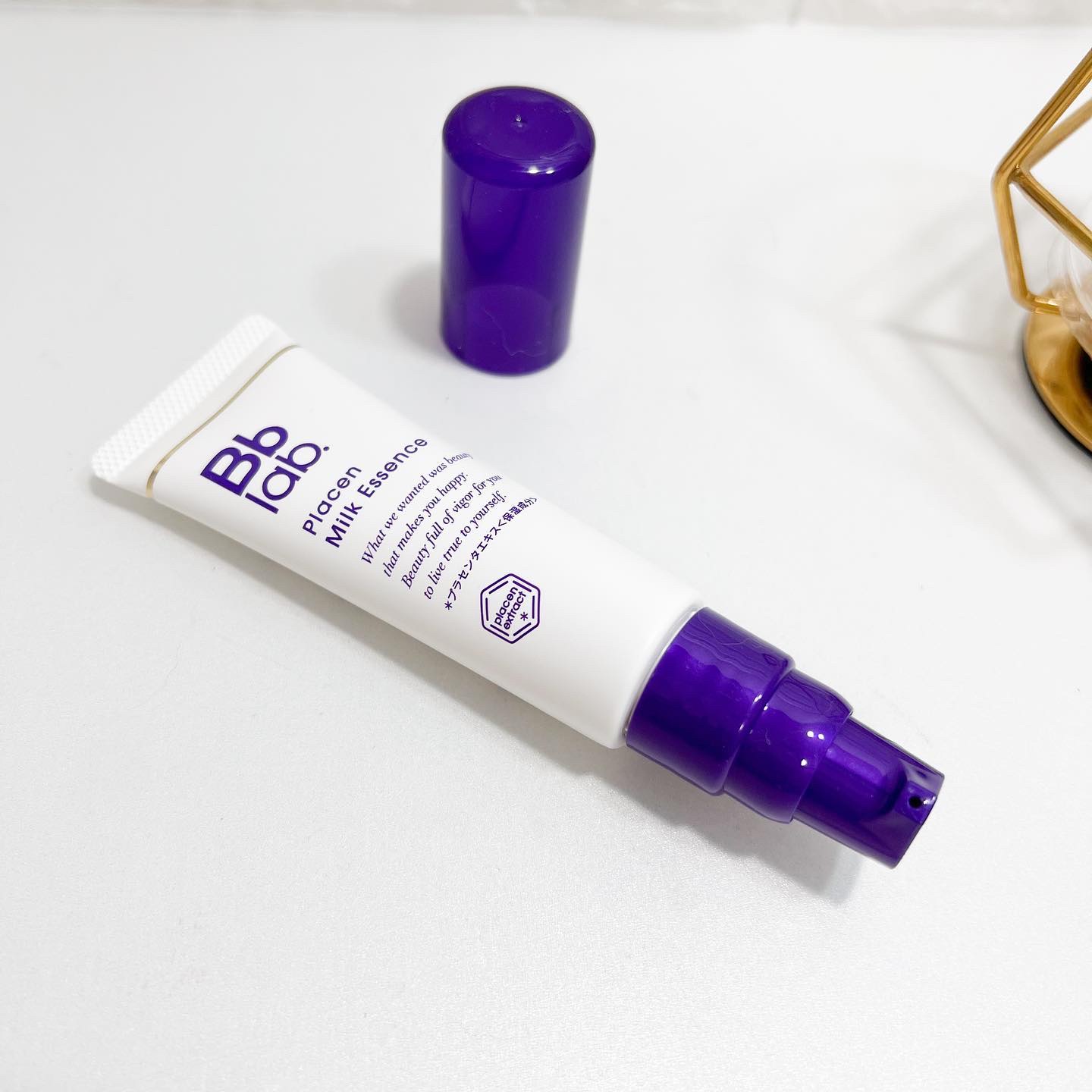 プラセンミルクエッセンス/Bb lab./美容液を使ったクチコミ（3枚目）