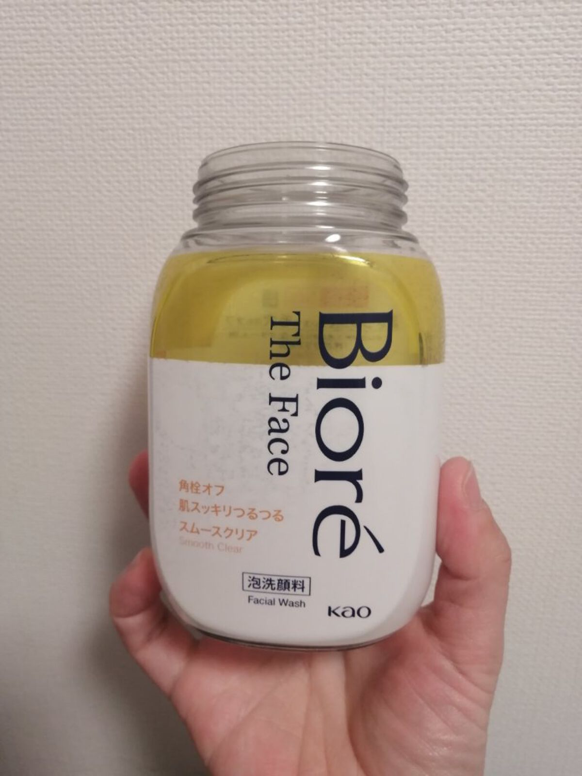 ビオレ ザフェイス 泡洗顔料 スムースクリア/ビオレ/泡洗顔を使ったクチコミ（2枚目）