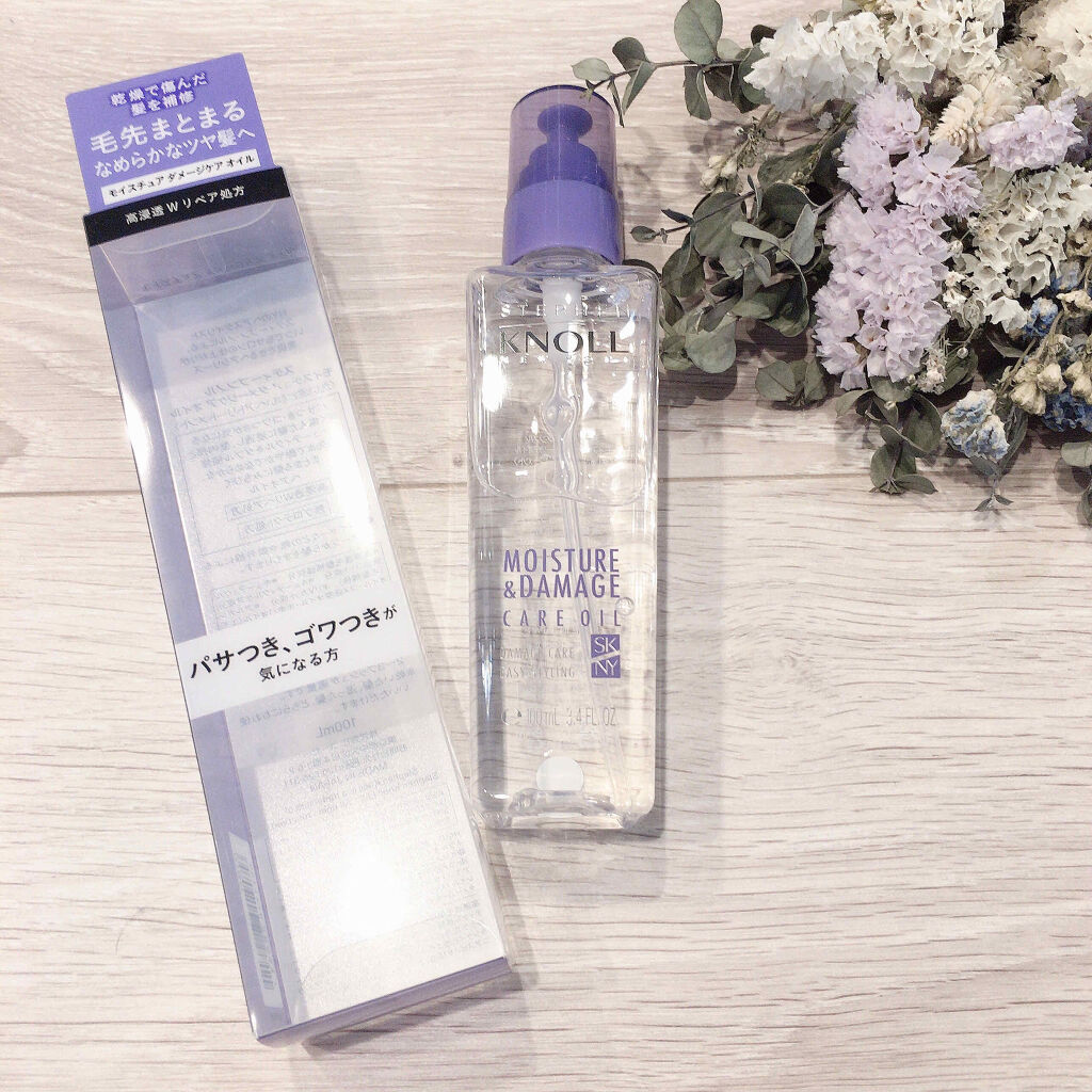 モイスチュア ダメージケア オイル/スティーブンノル ニューヨーク/ヘアオイルを使ったクチコミ（1枚目）