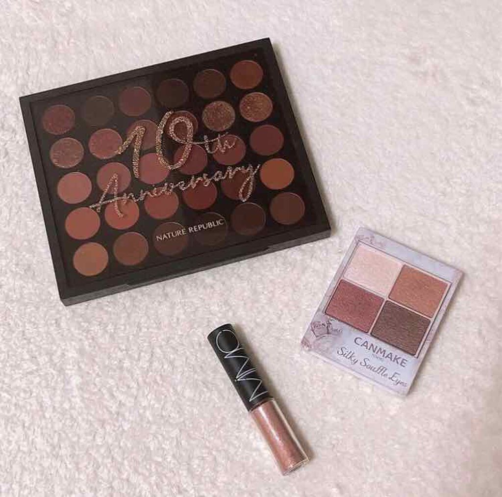 ミネラルリキッドリーシャドー 01 ヴェールピンク/MiMC/リキッドアイシャドウを使ったクチコミ（1枚目）