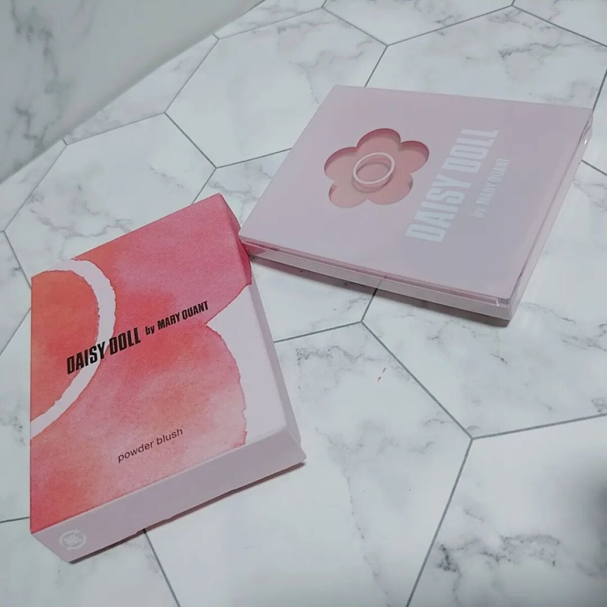 パウダーブラッシュ O-01 ウォームオレンジ/DAISY DOLL by MARY QUANT/パウダーチークを使ったクチコミ（1枚目）