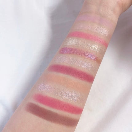 ZEESEA ピクセルシリーズ ベンディングマシーン12カラーアイシャドウパレット/ZEESEA/アイシャドウパレットを使ったクチコミ(4枚目)