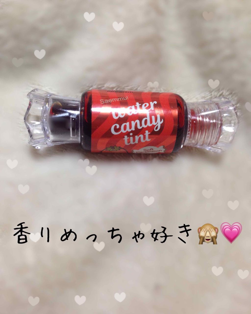 ウォーター キャンディー ティント/the SAEM/リップティントを使ったクチコミ(1枚目)