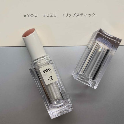 38℃/99℉ LIPSTICK  <YOU>/UZU BY FLOWFUSHI/口紅を使ったクチコミ(1枚目)