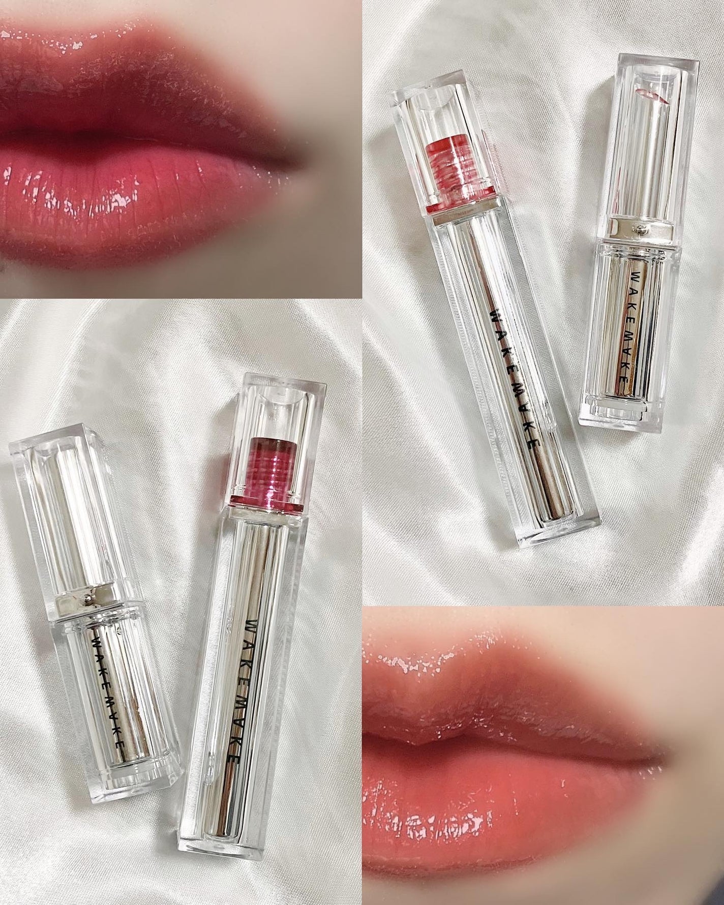 デュイジェルグレーズスティック/wakemake/口紅を使ったクチコミ(4枚目)