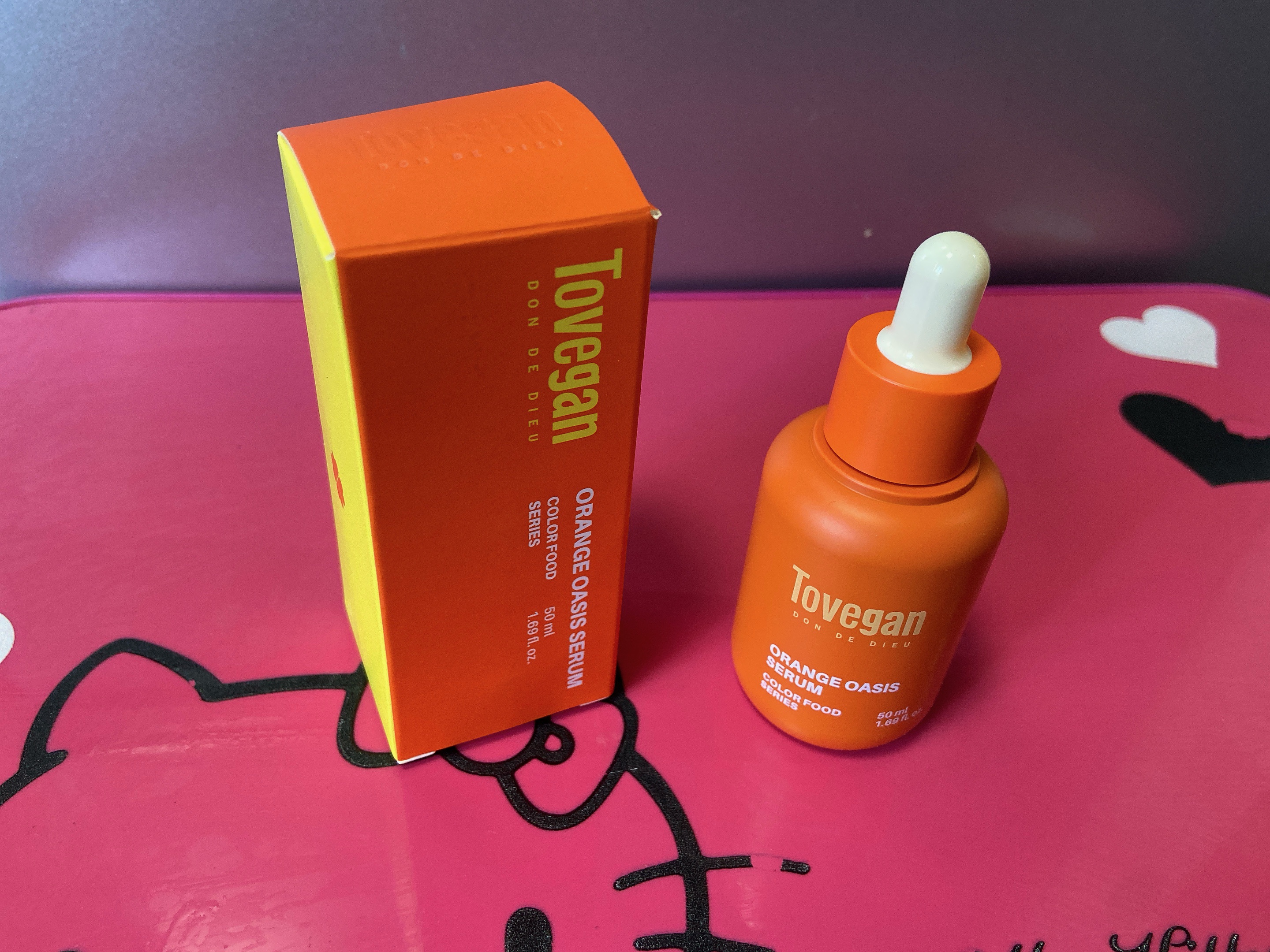 カラーフードシリーズオレンジオアシスセラム/Tovegan/美容液を使ったクチコミ（3枚目）