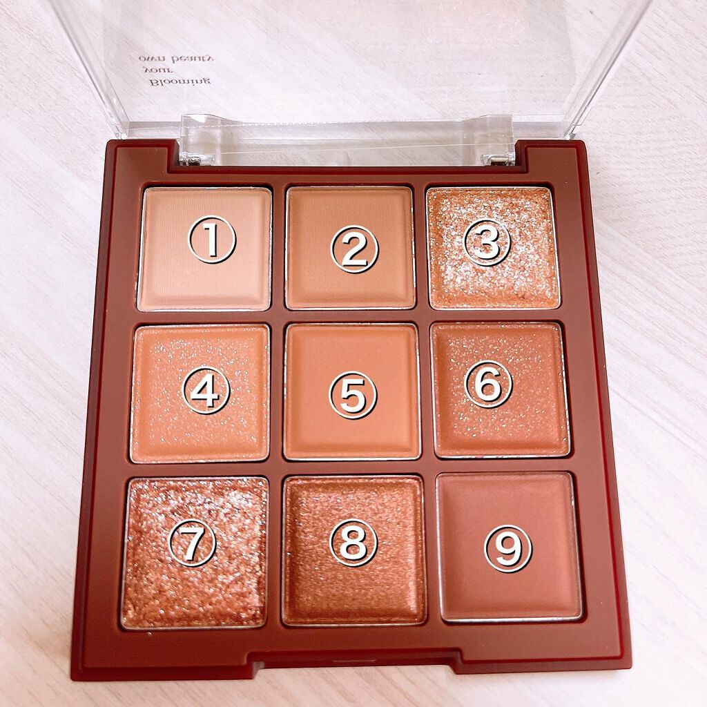 シャドウパレット/dasique/アイシャドウパレットを使ったクチコミ（2枚目）