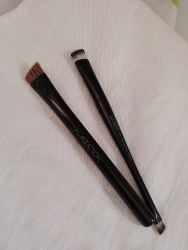 UR GLAM　DUO EYEBROW BRUSH A（デュオアイブロウブラシA）/U R GLAM/メイクアップキットを使ったクチコミ（3枚目）