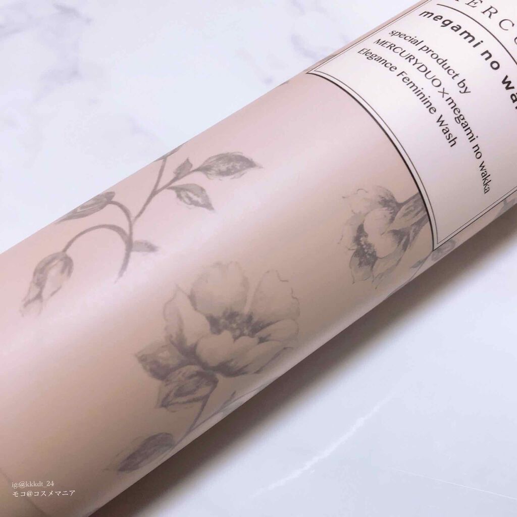 MERCURYDUO エレガンスフェミニンウォッシュ/R&/デリケートゾーンケアを使ったクチコミ(2枚目)
