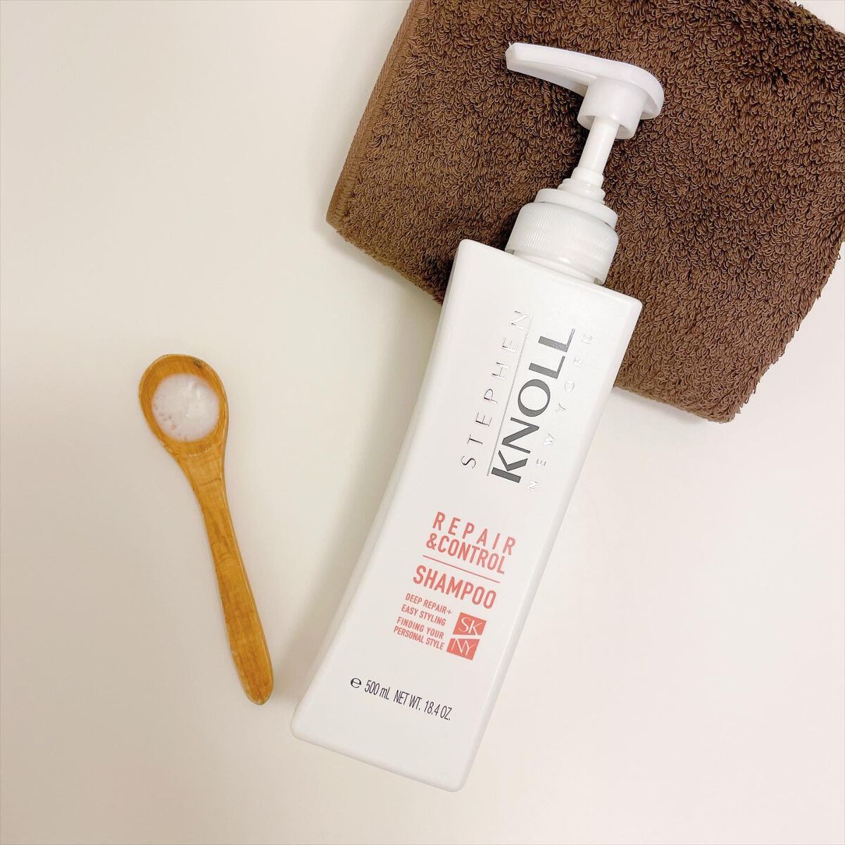 リペアコントロール シャンプー W/コンディショナー W コンディショナー本体 500ml/スティーブンノル ニューヨーク/市販シャンプーを使ったクチコミ（2枚目）